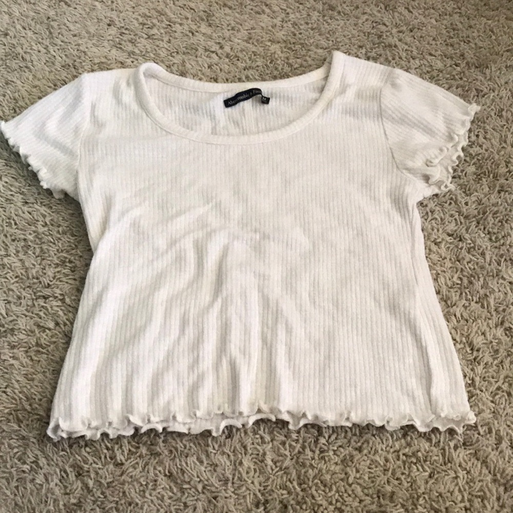 ruffle t-shirt